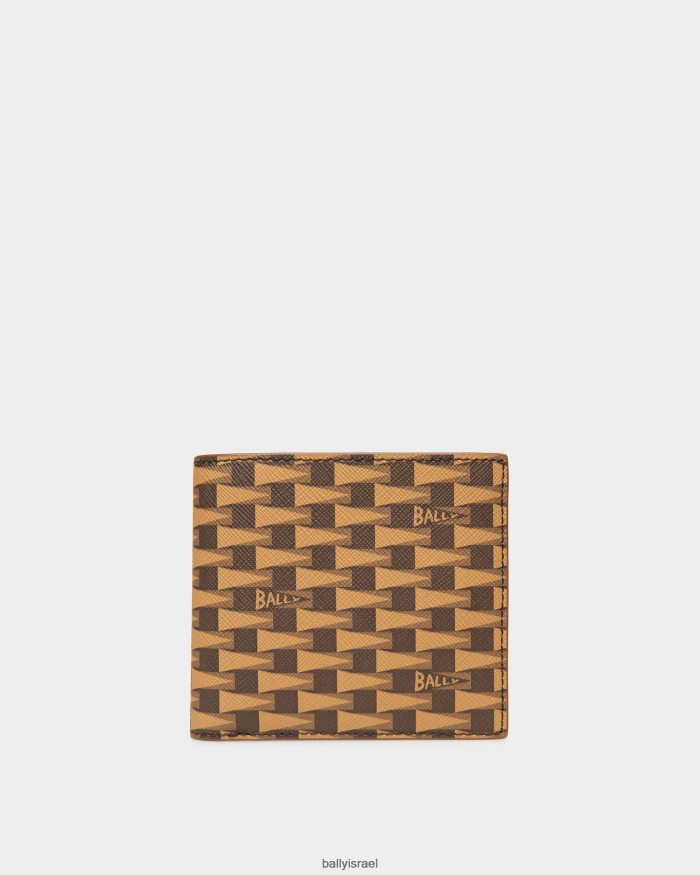 חום Bally ארנק דגלונים גברים אביזרים AS12D349