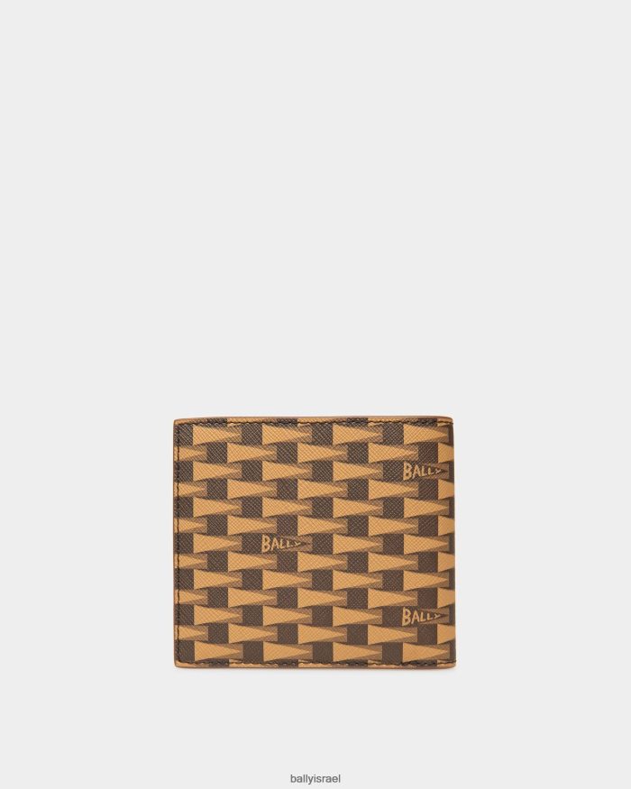 חום Bally ארנק דגלונים גברים אביזרים AS12D349