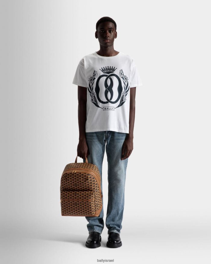 חום Bally תיק גב דגלונים גברים אביזרים AS12D352