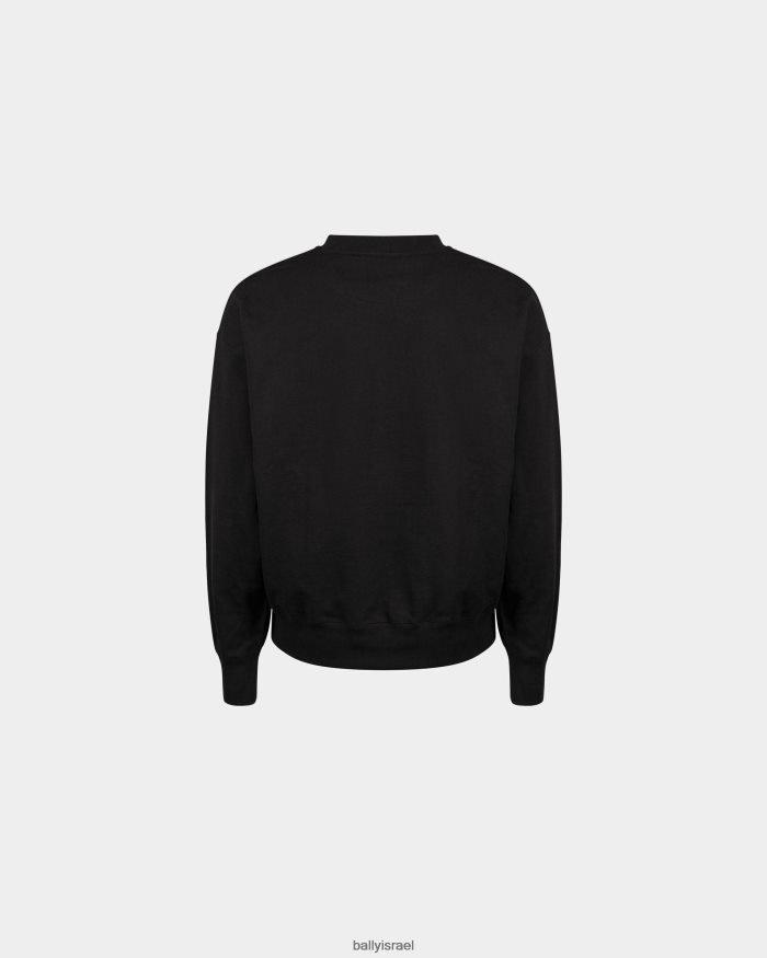 שָׁחוֹר Bally סווטשירט כותנה נשים הַלבָּשָׁה AS12D360