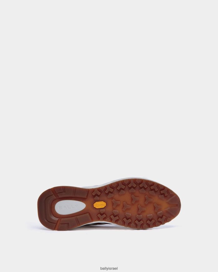 לבן Bally עור סניקרס מתאר גברים הַנעָלָה AS12D366