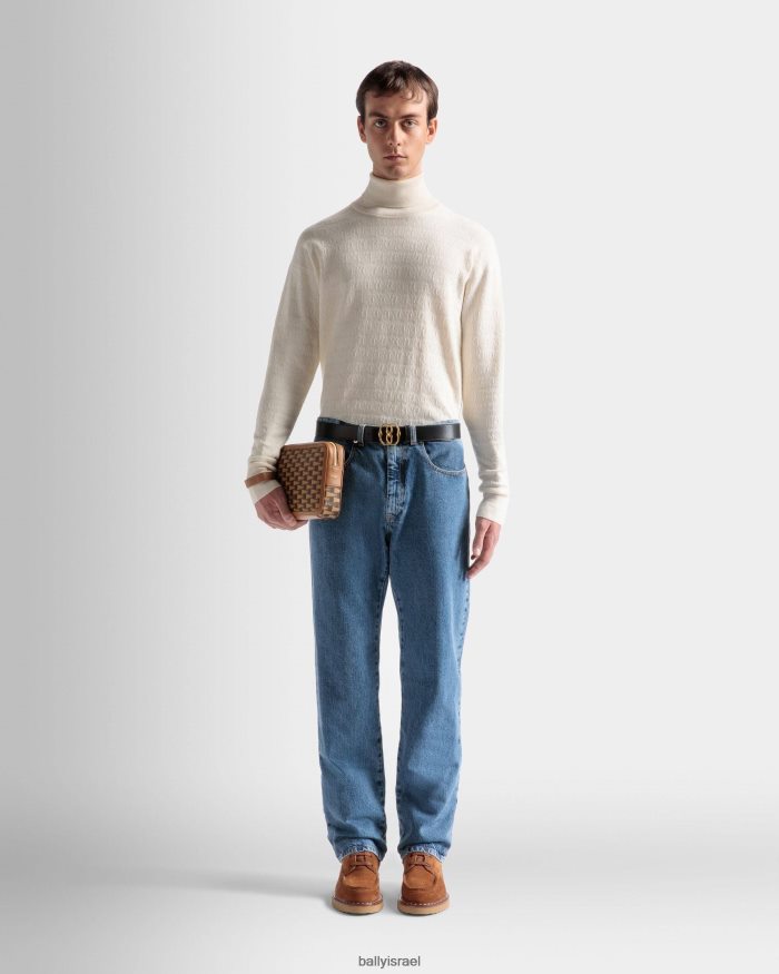 חום Bally מצמד דגלונים גברים אביזרים AS12D377