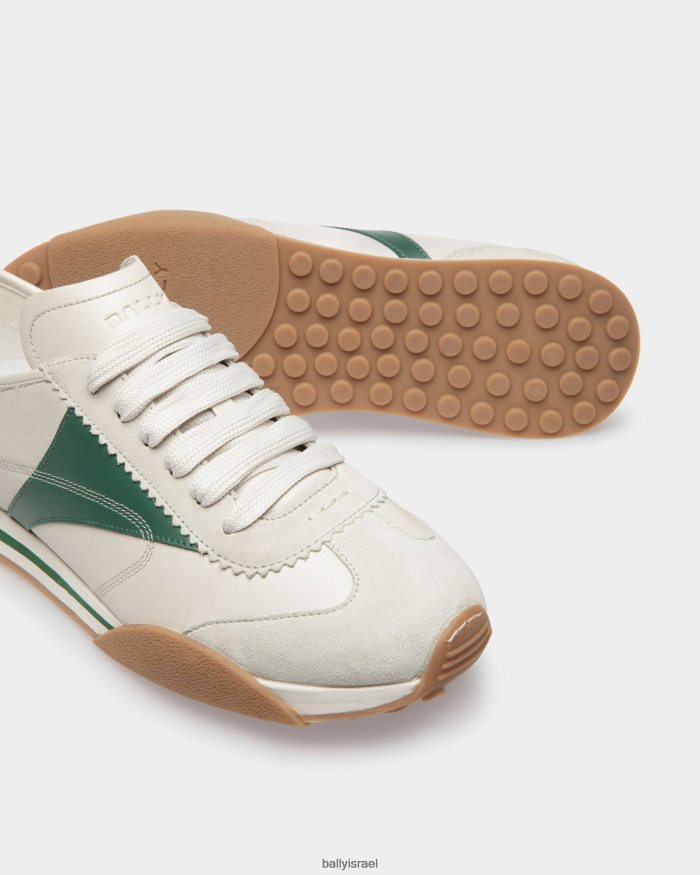 לבן Bally נעלי ספורט סאסקס גברים הַנעָלָה AS12D400