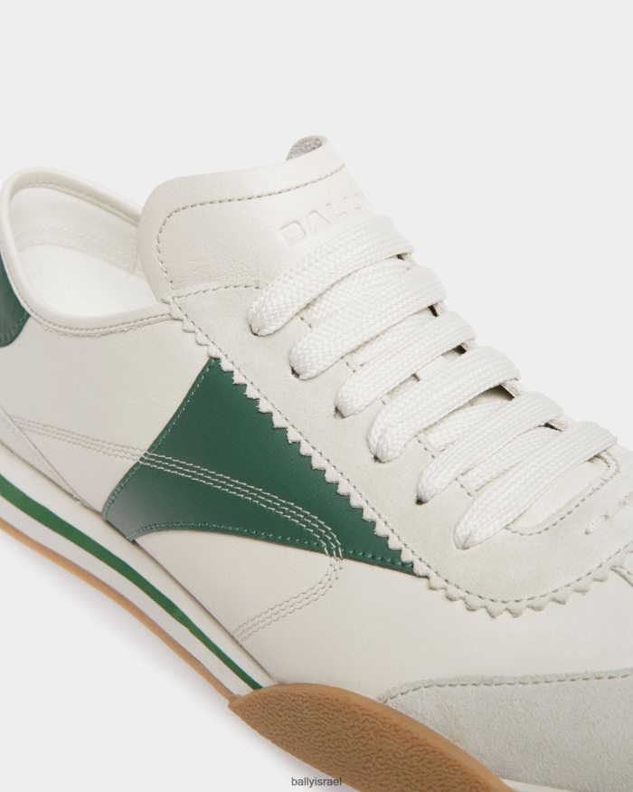 לבן Bally נעלי ספורט סאסקס גברים הַנעָלָה AS12D400