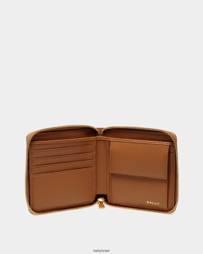 חום Bally ארנק מטבעות דגלונים גברים אביזרים AS12D401