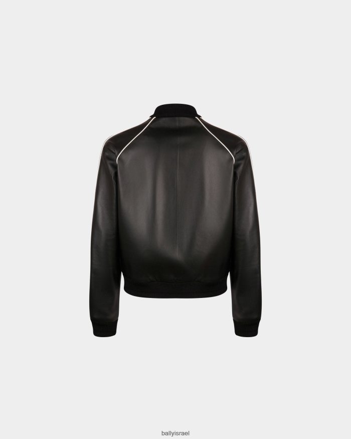 שָׁחוֹר Bally עור מחבל גברים הַלבָּשָׁה AS12D411