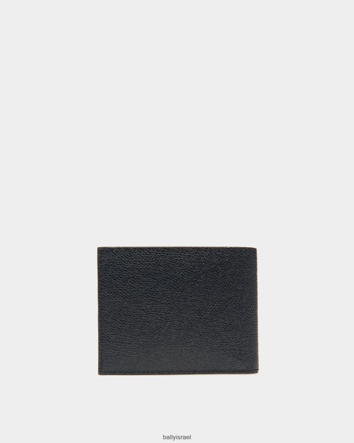 כְּחוֹל Bally כיתוב עור ארנק גברים אביזרים AS12D426