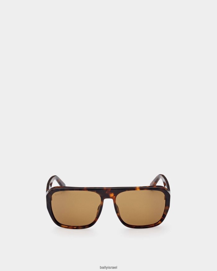 חום Bally משקפי שמש ואדרט אצטט גברים אביזרים AS12D433