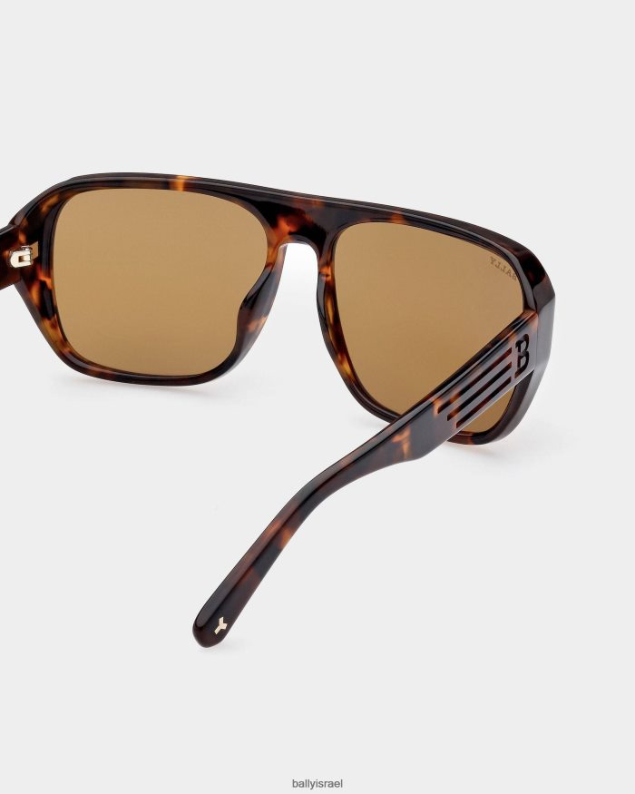 חום Bally משקפי שמש ואדרט אצטט גברים אביזרים AS12D433