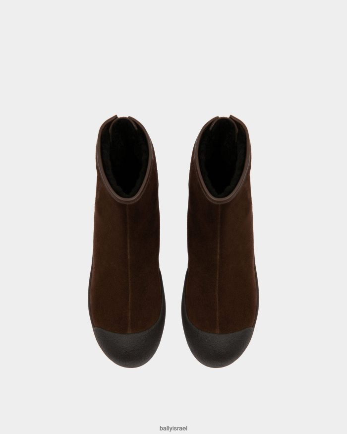 חום Bally מגפי שלג מעור שמירה גברים הַנעָלָה AS12D437