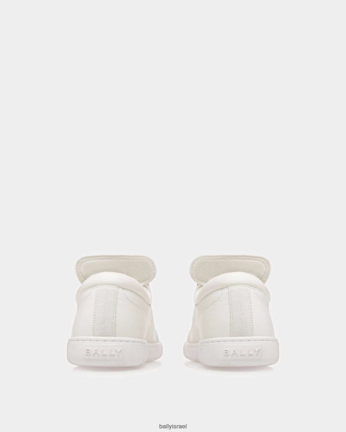 לבן Bally נעלי ספורט לנגן עור גברים הַנעָלָה AS12D439