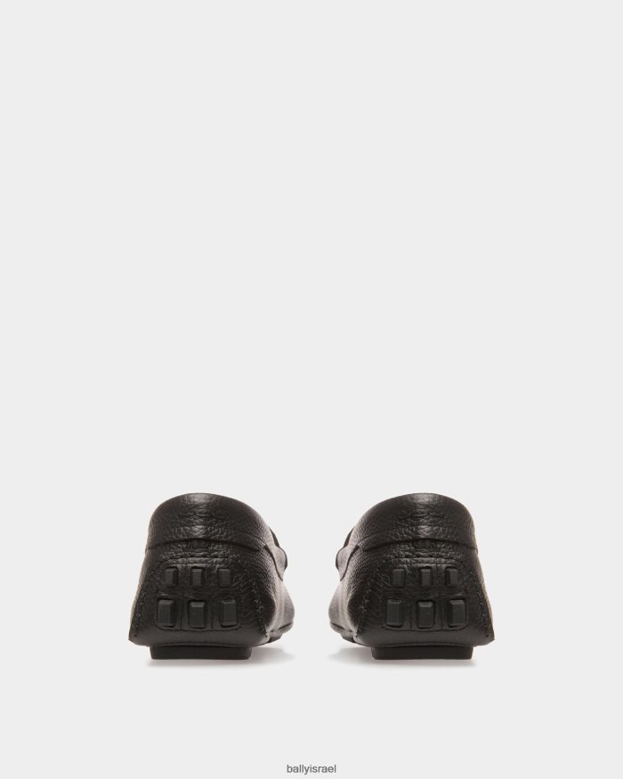 שָׁחוֹר Bally מרסן נהגים עור גברים הַנעָלָה AS12D446