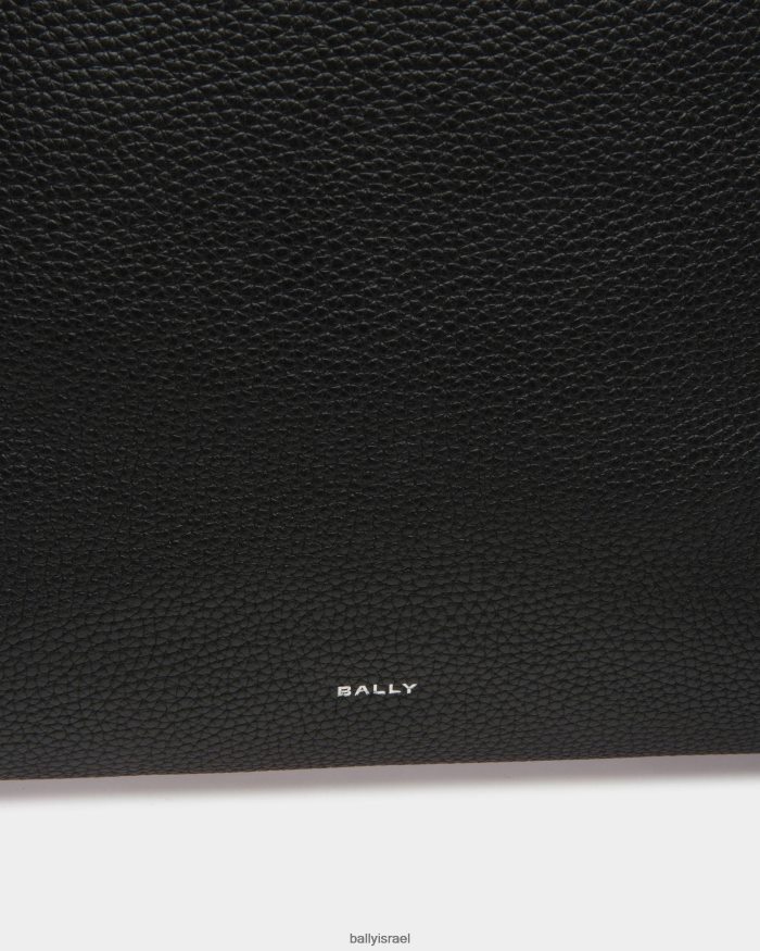 שָׁחוֹר Bally עור תיק גב לאגו גברים אביזרים AS12D447