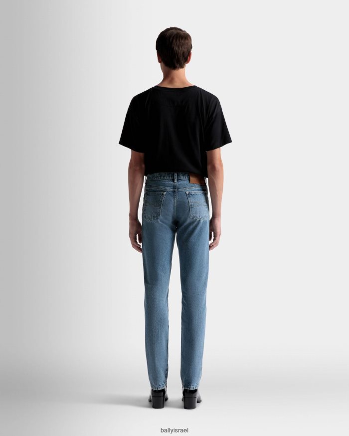 כְּחוֹל Bally ג'ינס ישר גברים הַלבָּשָׁה AS12D471