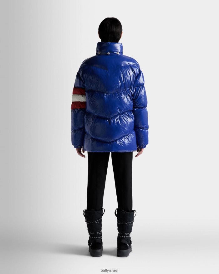 כְּחוֹל Bally מעיל נפוח גברים הַלבָּשָׁה AS12D481