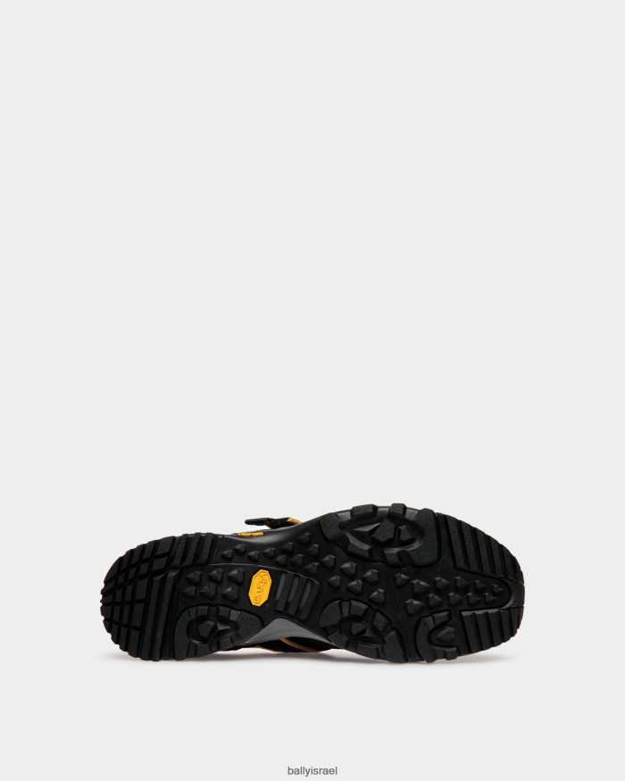 צהוב Bally ניילון נעלי ספורט מהיר יותר גברים הַנעָלָה AS12D486