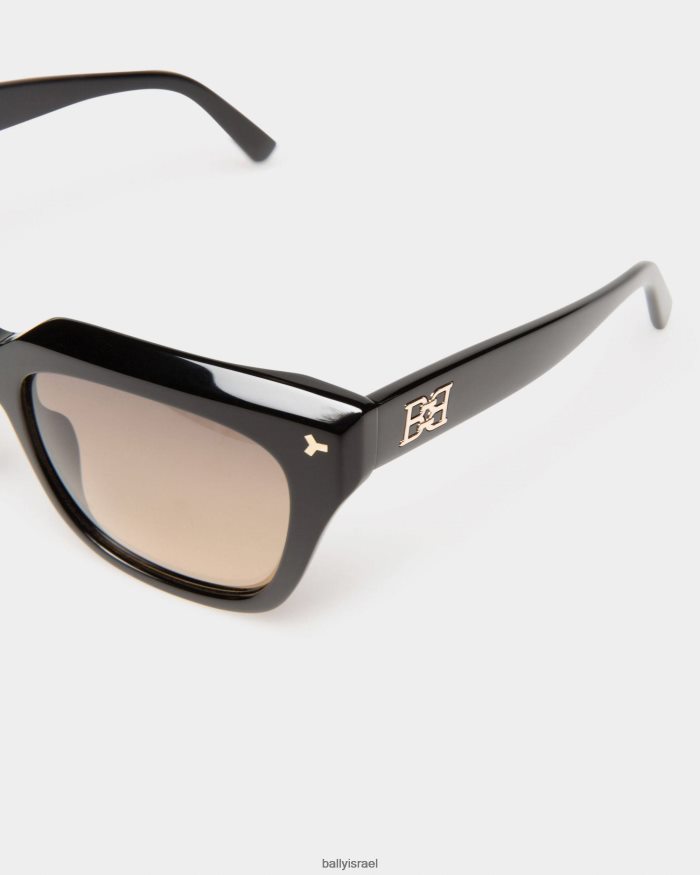 שָׁחוֹר Bally משקפי שמש סטלי אצטט נשים אביזרים AS12D48