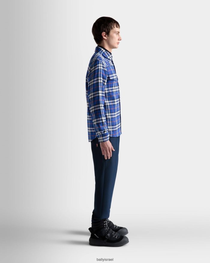 סַסגוֹנִיוּת Bally חולצה כותנה גברים הַלבָּשָׁה AS12D490