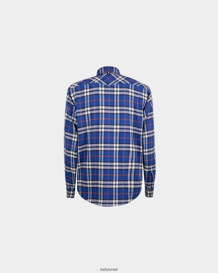 סַסגוֹנִיוּת Bally חולצה כותנה גברים הַלבָּשָׁה AS12D490