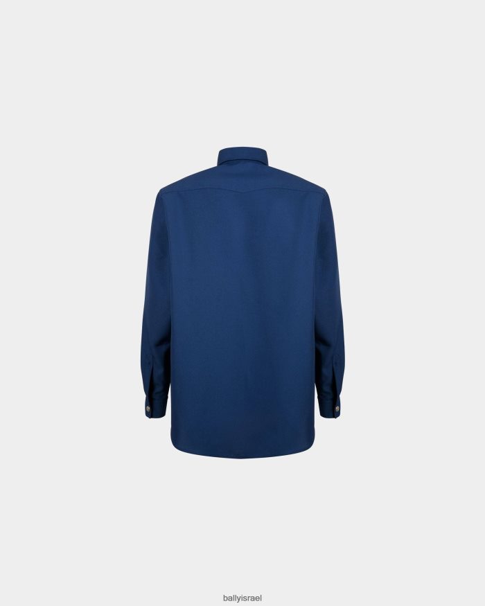 כְּחוֹל Bally חוּלצָה גברים הַלבָּשָׁה AS12D491