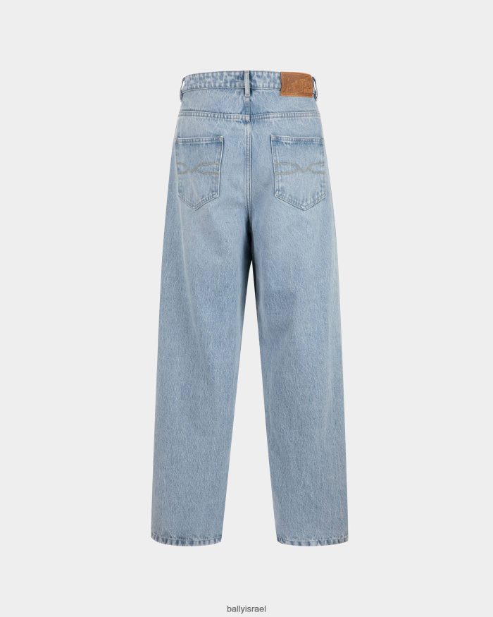 כְּחוֹל Bally מכנסי ג'ינס רגועים גברים הַלבָּשָׁה AS12D495