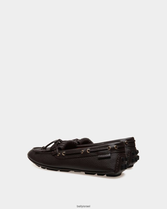 חום Bally מרסן נהג גרגיר עור גברים הַנעָלָה AS12D497