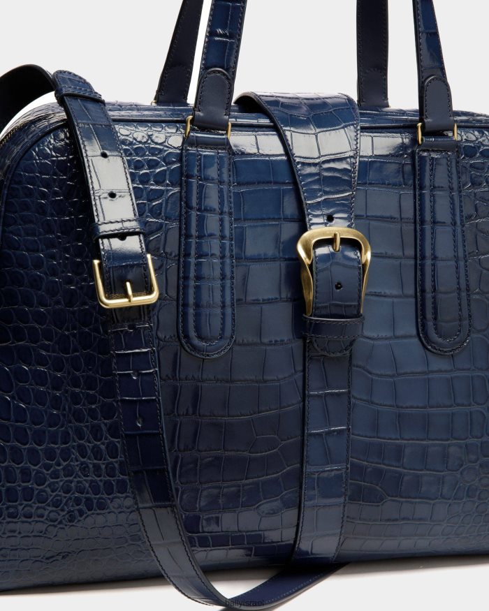 כְּחוֹל Bally תיק באולינג לסופשבוע גברים אביזרים AS12D505