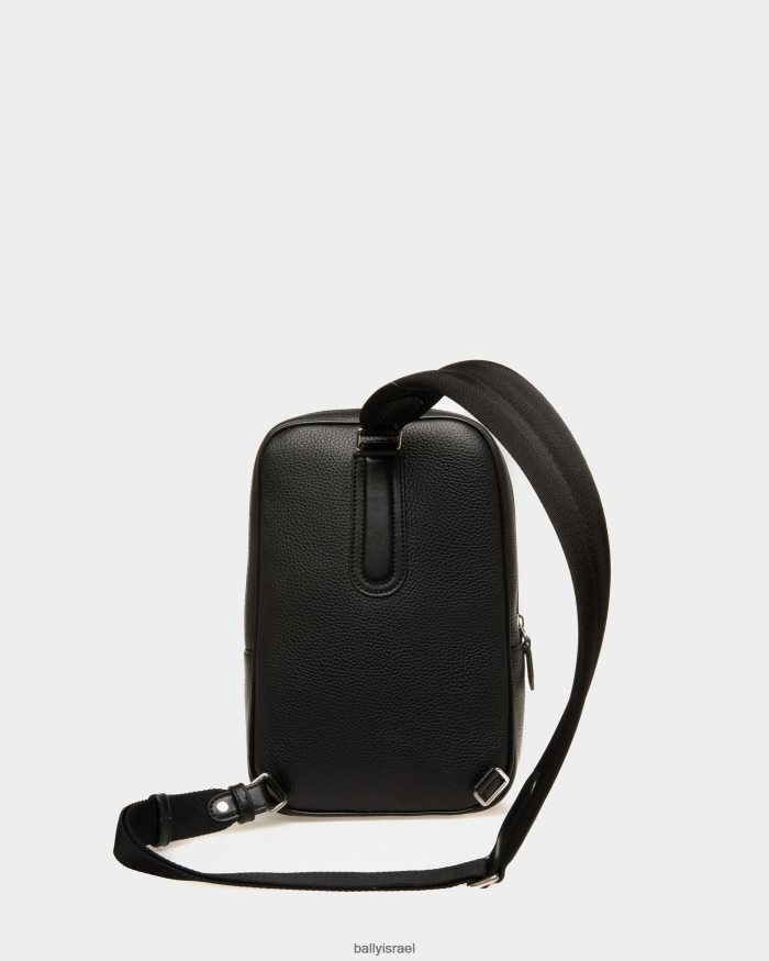 שָׁחוֹר Bally ספין קלע מעור גרגירים גברים אביזרים AS12D515