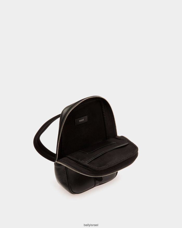 שָׁחוֹר Bally ספין קלע מעור גרגירים גברים אביזרים AS12D515