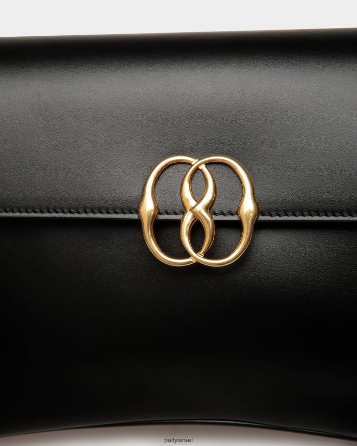 שָׁחוֹר Bally תיק כתף סמל נשים אביזרים AS12D535