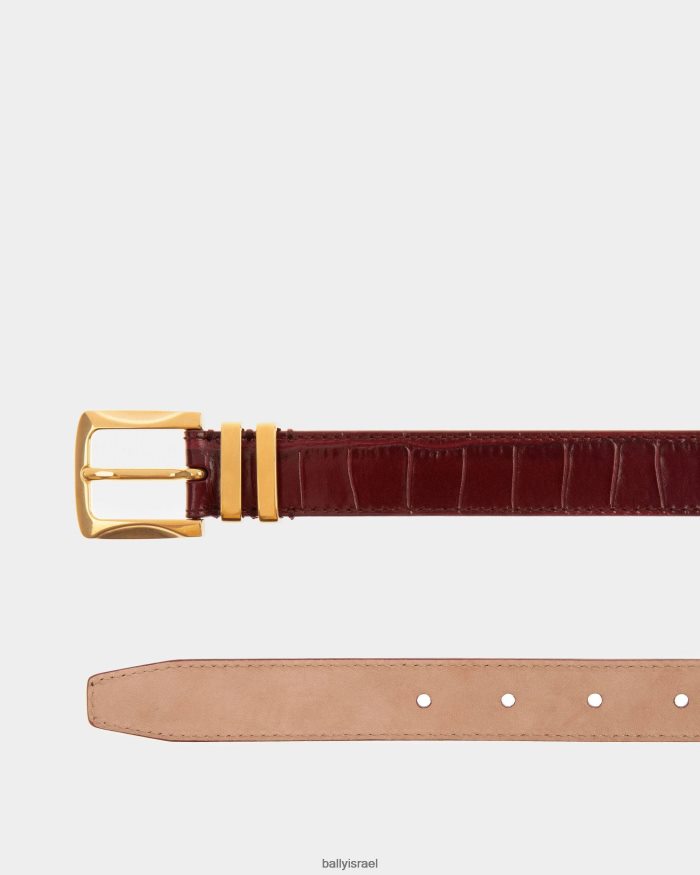 אָדוֹם Bally חגורה קבועה בארוק נשים אביזרים AS12D545