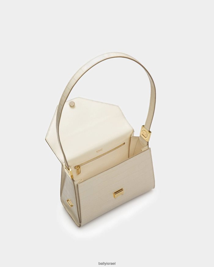 לבן Bally ידית עליונה סמל נשים אביזרים AS12D561