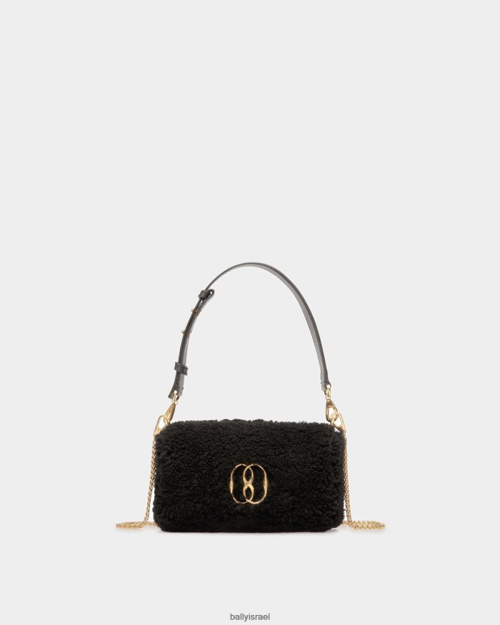 שָׁחוֹר Bally סמל מיני-תיק צמר נשים אביזרים AS12D562
