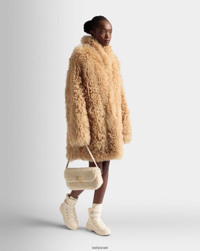 לבן Bally תיק כתף סמל נשים אביזרים AS12D570