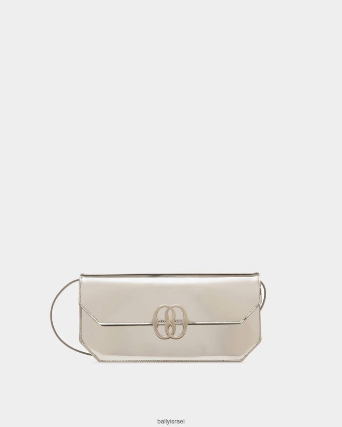 כסף Bally תיק כתף סמל עור נשים אביזרים AS12D572