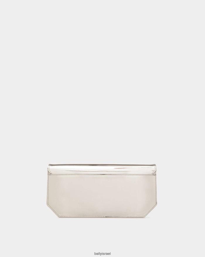 כסף Bally תיק כתף סמל עור נשים אביזרים AS12D572
