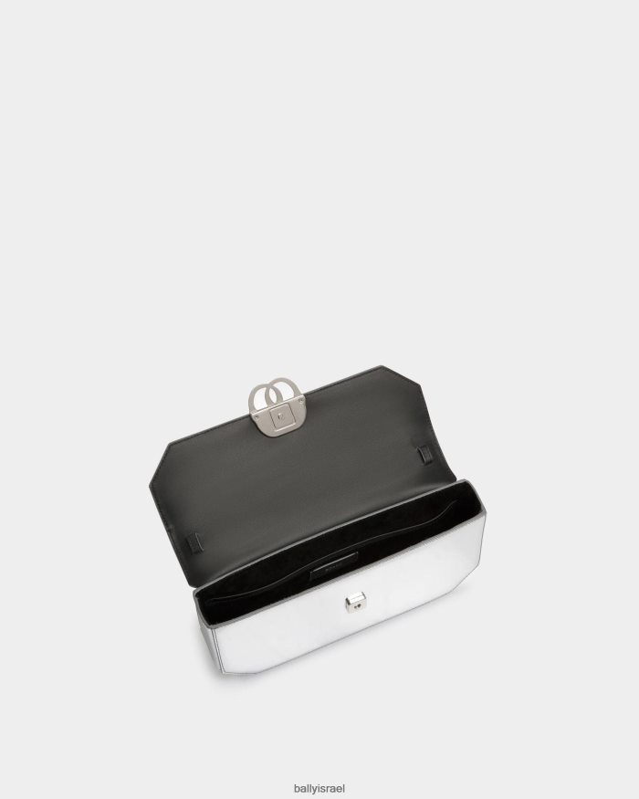 כסף Bally תיק כתף סמל עור נשים אביזרים AS12D572