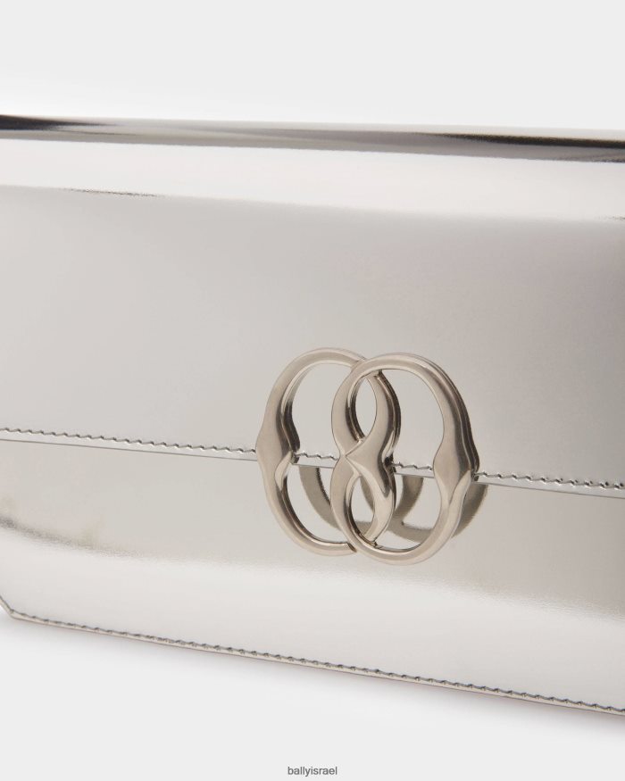 כסף Bally תיק כתף סמל עור נשים אביזרים AS12D572