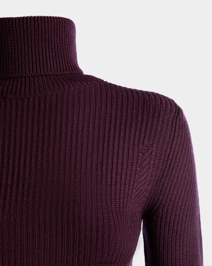 סָגוֹל Bally סוודר עם צווארון גליל נשים הַלבָּשָׁה AS12D577