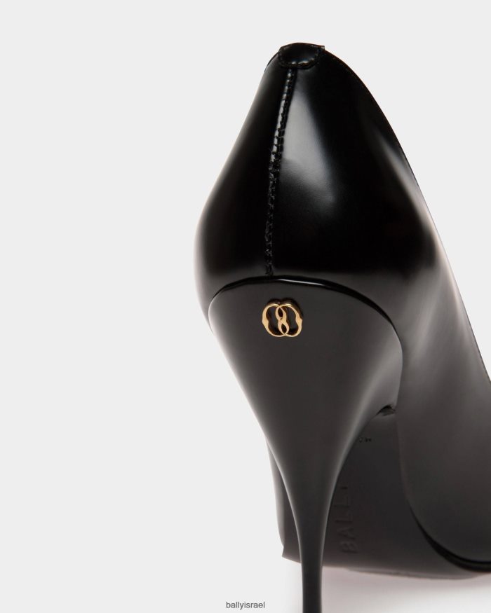 שָׁחוֹר Bally קלאודל שואבת עור נשים הַנעָלָה AS12D588