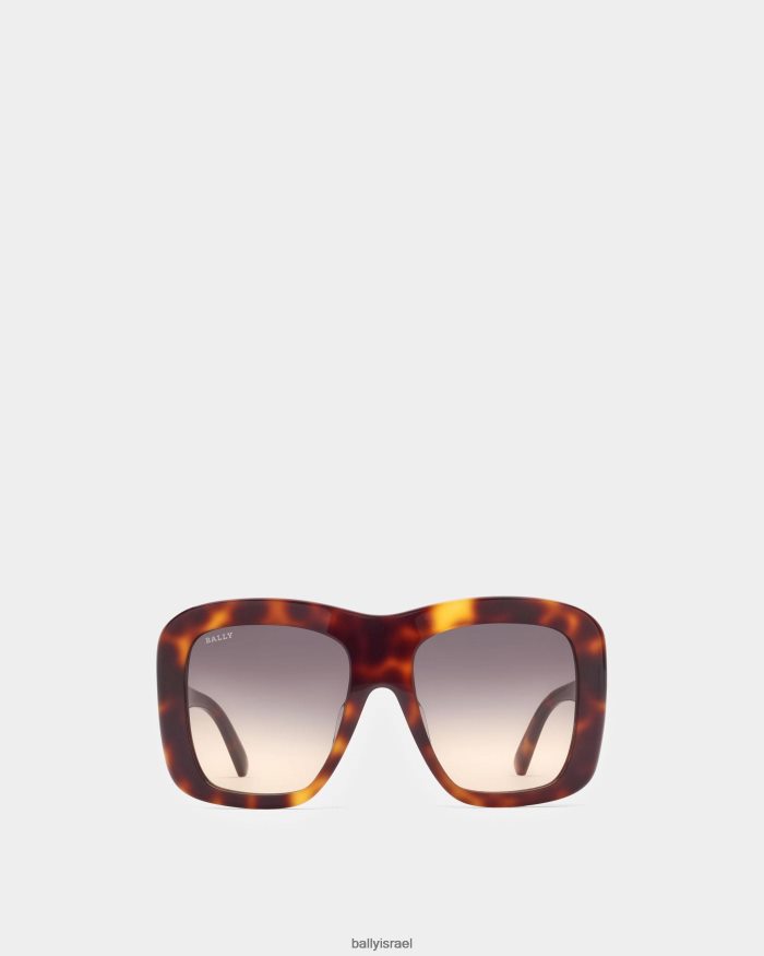 חום Bally משקפי שמש קונסטנס אצטט נשים אביזרים AS12D59