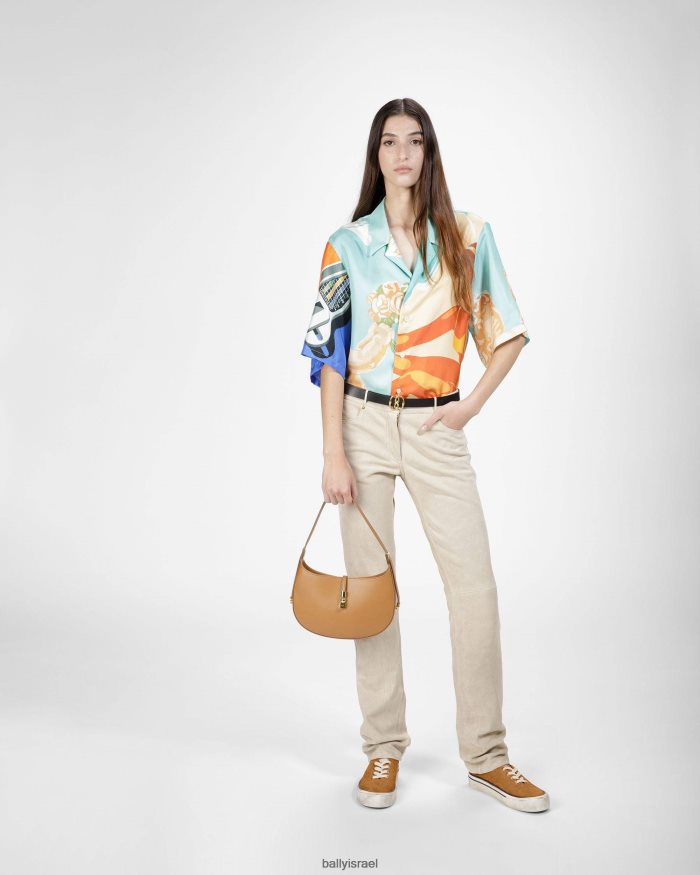 חום Bally נעלי ספורט של סנטה אנה נשים הַנעָלָה AS12D601