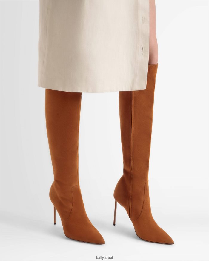 חום Bally אתחול חסום נשים הַנעָלָה AS12D608