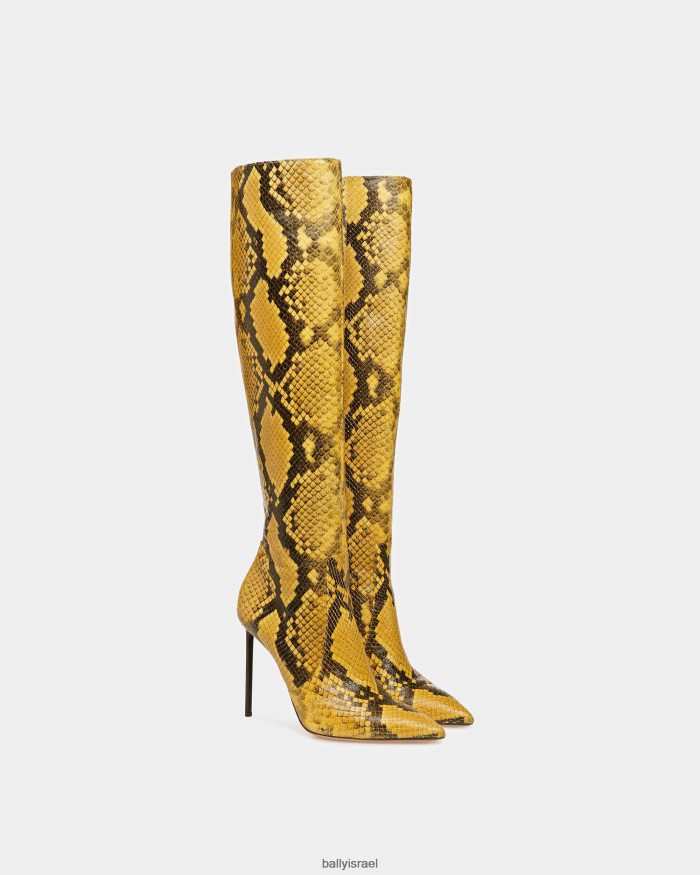 צהוב Bally אתחול חסום נשים הַנעָלָה AS12D609