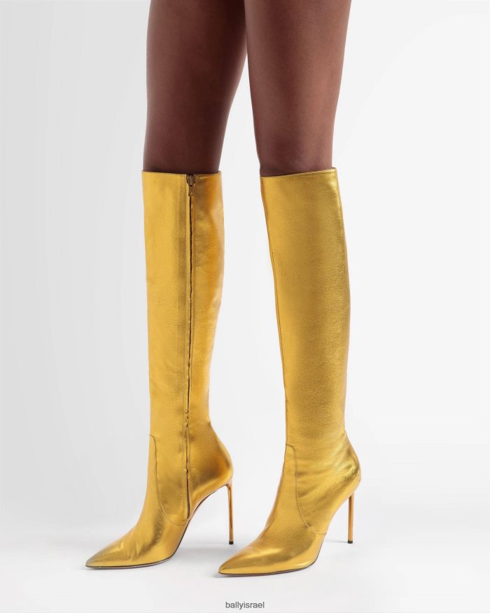 זהב Bally אתחול חסום נשים הַנעָלָה AS12D610