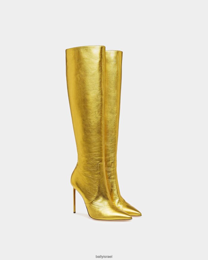 זהב Bally אתחול חסום נשים הַנעָלָה AS12D610