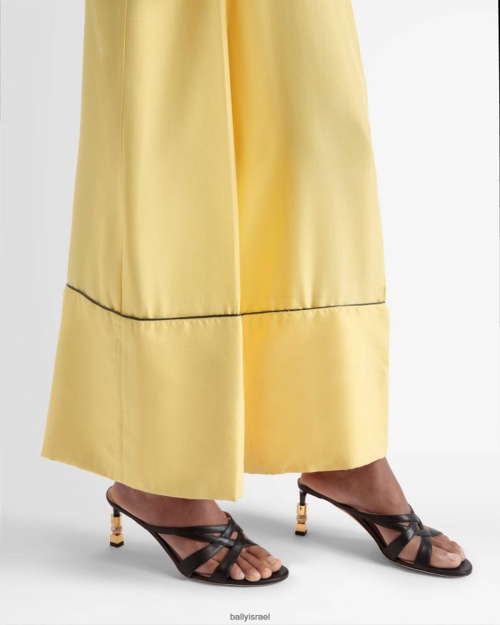 שָׁחוֹר Bally סנדל מגלשות בלוק נשים הַנעָלָה AS12D619