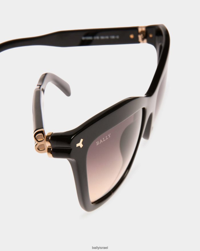 שָׁחוֹר Bally משקפי שמש בבט אצטט נשים אביזרים AS12D61