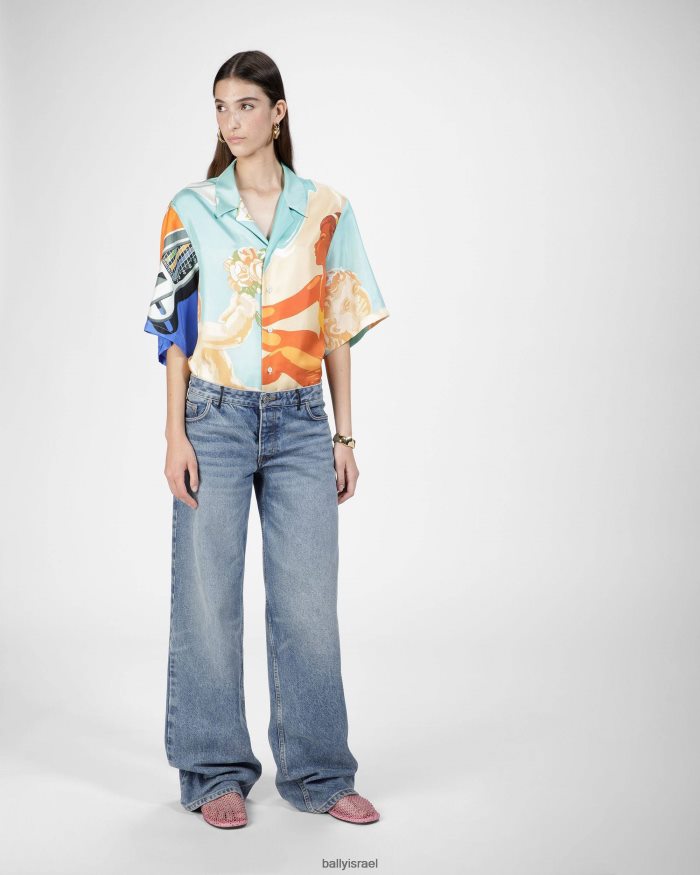 וָרוֹד Bally מזרן רשת קריסטל נשים הַנעָלָה AS12D638