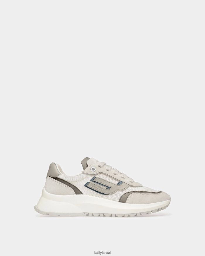 סַסגוֹנִיוּת Bally נעלי ספורט מעור ובד דמי נשים הַנעָלָה AS12D651